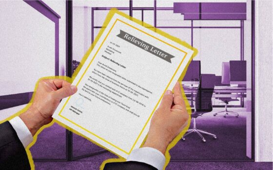 Relieving Letter Meaning