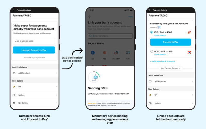 Account Linking Process for Paytm Users