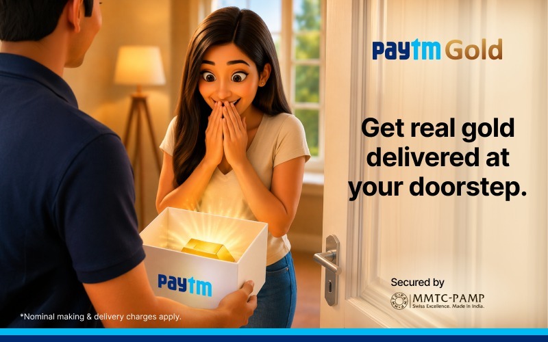Paytm Gold Extends Digital Gold to Physical Gold Conversion